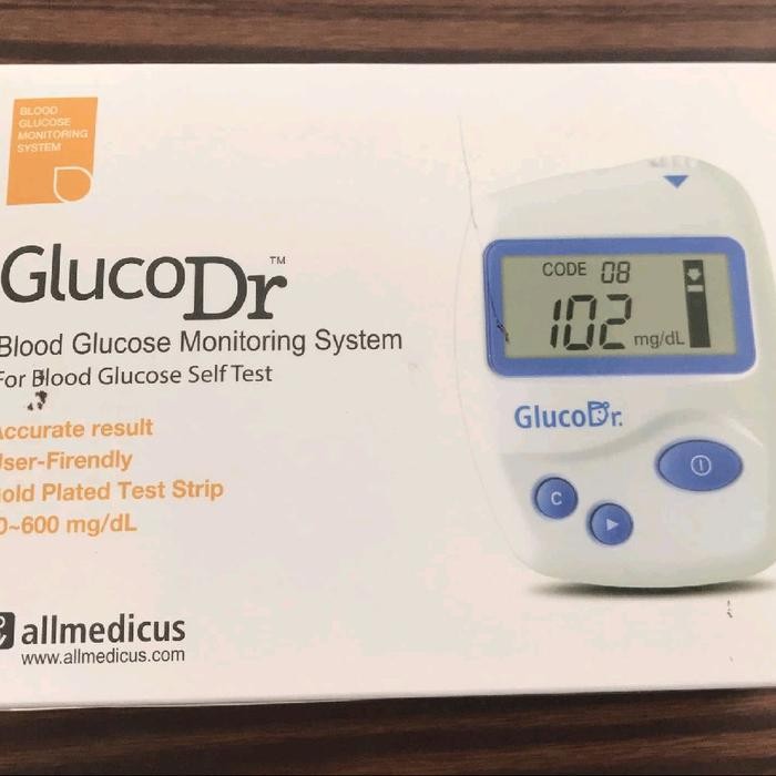 Alat tes gula darah GlucoDR Biosensor