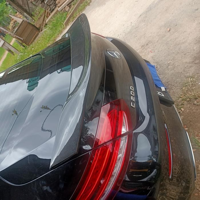 PREMIUM spoiler ducktail renntech1 Mercedes Benz C200 w205 carbon kevlar