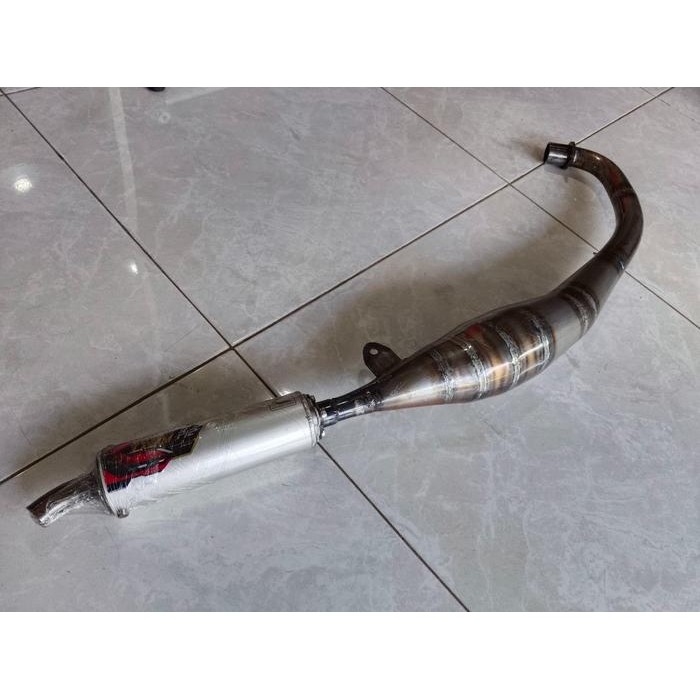 PREMIUM Knalpot Racing Creampie Suzuki Satria 2Tak DOT Standard Racing ORIGINAL