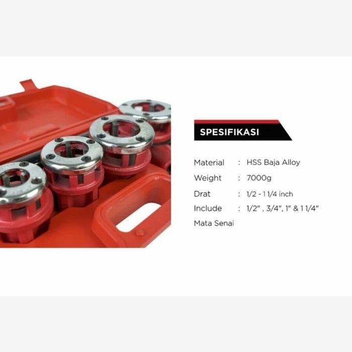 Terbatas Alat Senai Pipa Model Ridgid Rigid