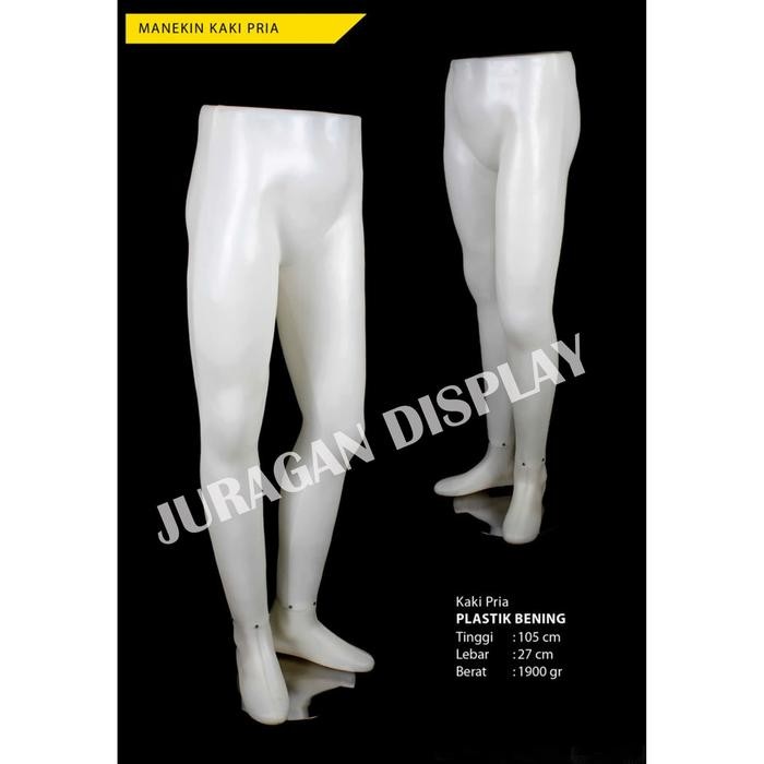 

MANEKIN KAKI COWOK /PRIA - BENIN DAN HITAM