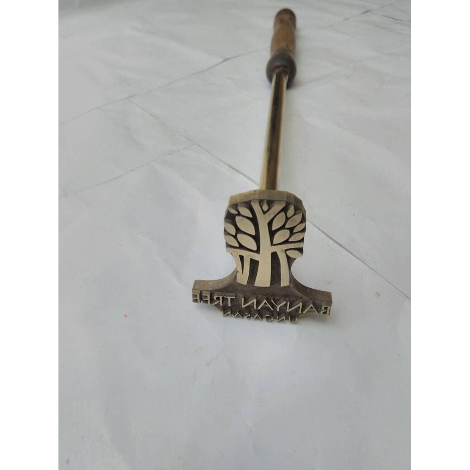

Ready Termin stempel emboss bakar custom hot stamp