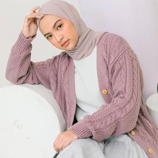 cardigan rajut/sweater wanita kancing