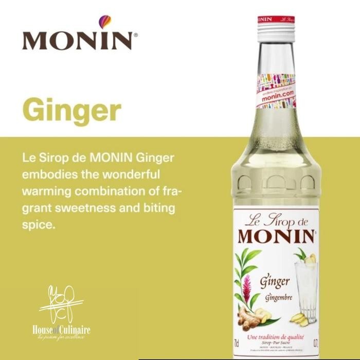 

SIRUP SYRUP MONIN GINGER 700ML (READY STOCK)