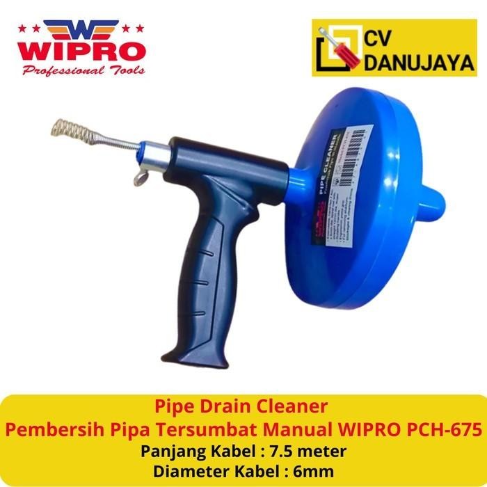 Pipe Drain Cleaner Pembersih Saluran Air Pipa Tersumbat Wipro Pch-675
