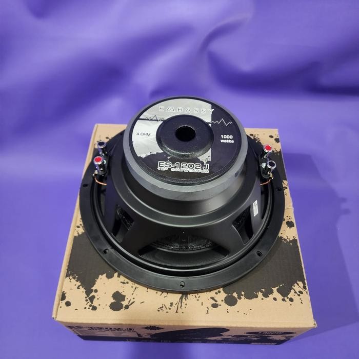 subwoofer 12 inch embassy em 1202 j double coil