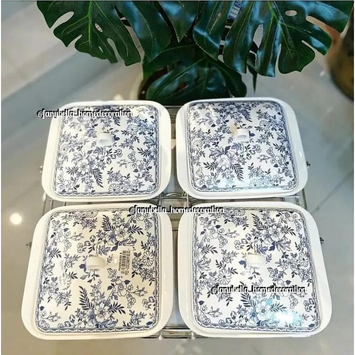 prasmanan putih biru / prasmanan marble/ prasmanan set / prasmanan Kode 95