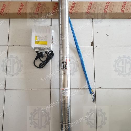 Pompa Satelit 3” 1 HP / 0.75 KW STAR Submersible Stainless Steel