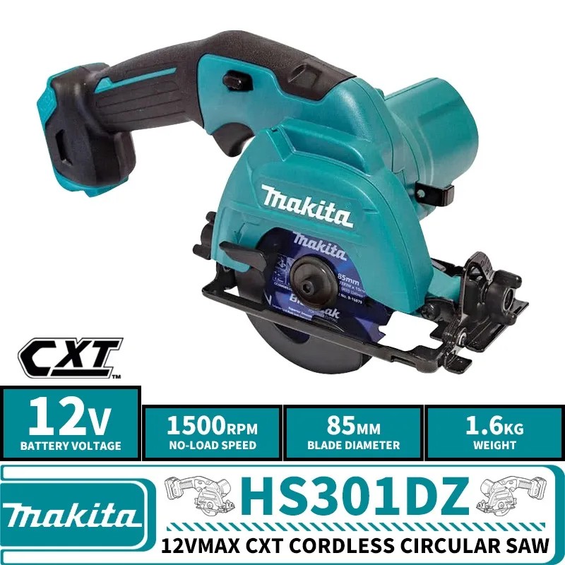 Makita HS301DZ Cordless Circular Saw CXT 12V Lithium Power Tools