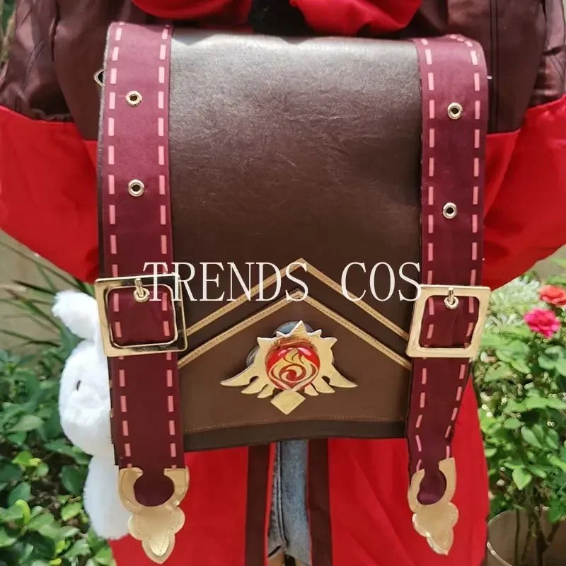 Klee Backpack with Dodoco Spark Knight Cute Shoulder Bag Klee Backpack Doll Halloween Girl Gift