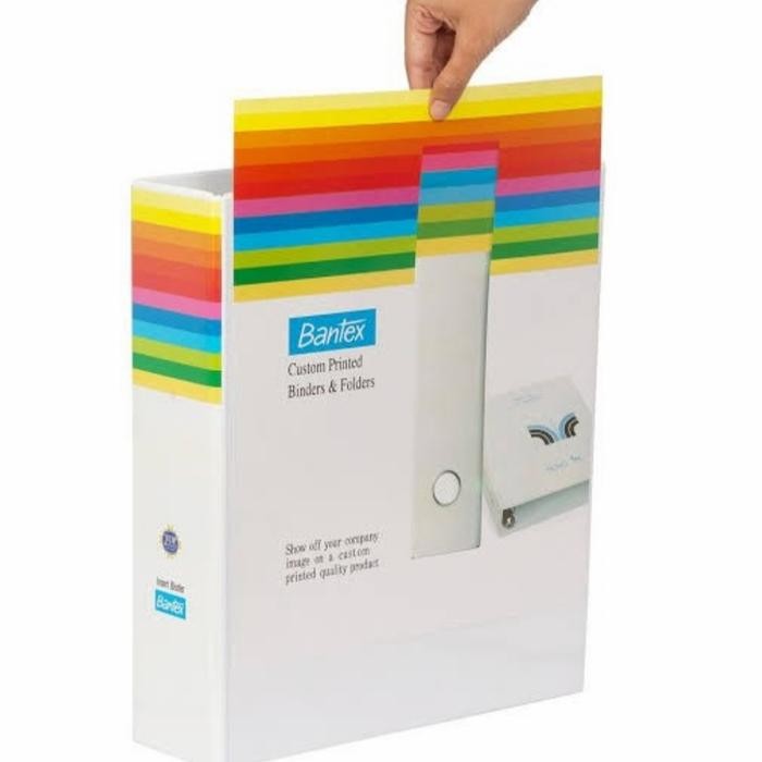 

BANTEX INSERT RING BINDER A4. ( 2D) 65MM