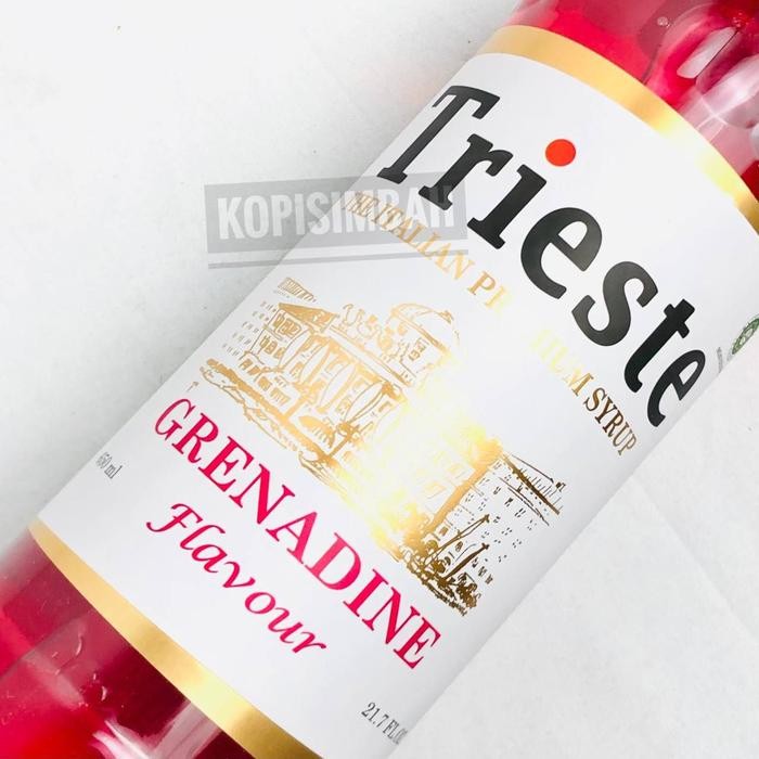 

TRIESTE SYRUP RASA GRENADINE MINUMAN SIRUP KOPI PREMIUM ITALIA PREMIUM SIRUP FLAVOURED MINUMAN