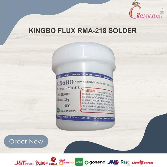 KINGBO FLUX RMA-218 BGA CHINA SOLDER FLUX - 100g BGA IC SMT REBALLING