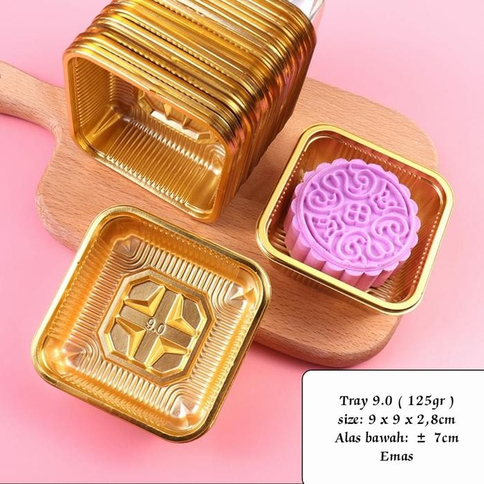 

Promo Tray Mika Plastik Mooncake 125Gr / Tray 9.0 / Tray Kue Bulan Puding Terlaris