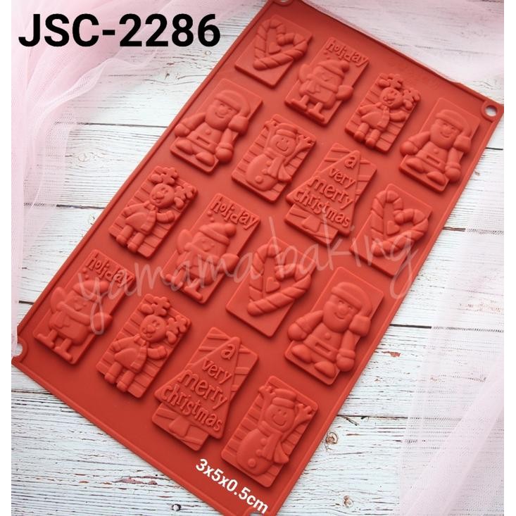 

Promo Jsc-2286 Cetakan Silikon Coklat Puding Natal Christmas Holiday Snow Berkualitas