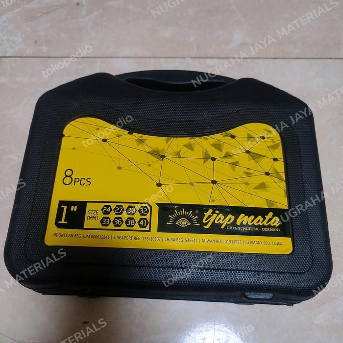 Grosir Mata Kunci Socket Impact 24 - 41 Mm Tjapmata Shock Impact 1 Inch Set 8