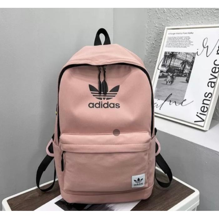 Product Laris Tas Ransel Adidas Basic Font Original Pink Backpack