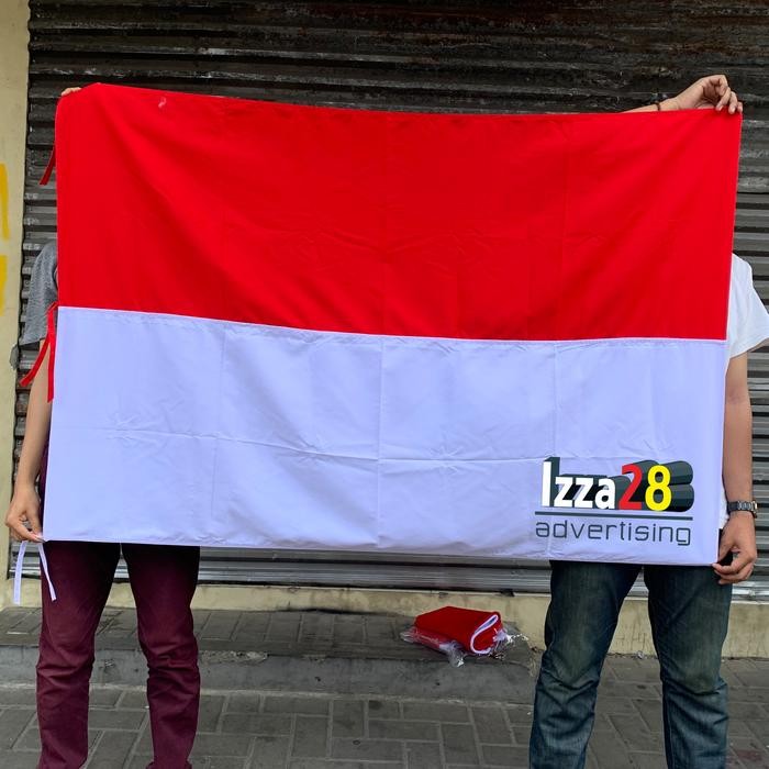 

Terlaris bendera merah putih bahan drill ukuran 80 x 120 cm SALE