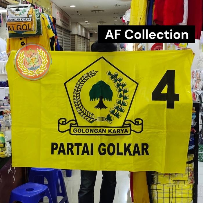 

Terlaris Bendera Partai Golkar 100 cm x 150 cm SALE