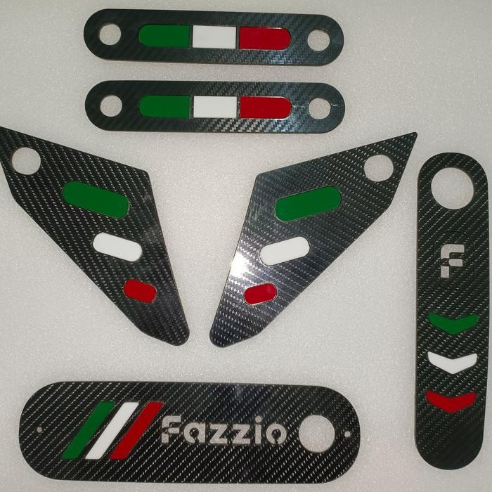 yamaha fazzio italy carbon looks set fazio 125
