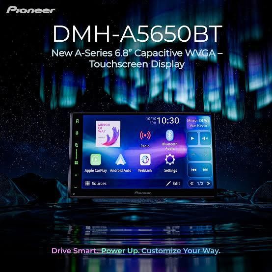Ready Pioneer Dmh-A5650Bt - Head Unit 7" Wireless Apple Carplay, Android Auto Termurah
