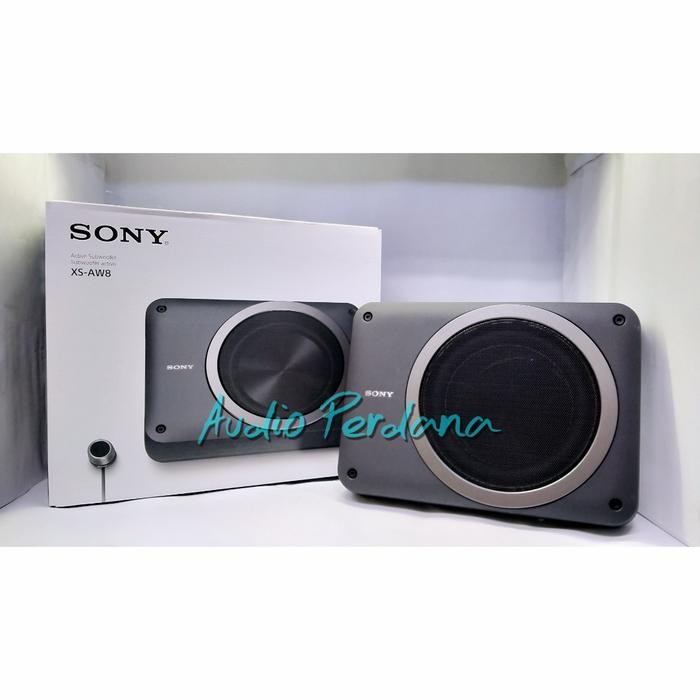 Terbaru Subwoofer Aktif Kolong Jok Sony Xs-Aw8 / Xs Aw8 Original Best Seller