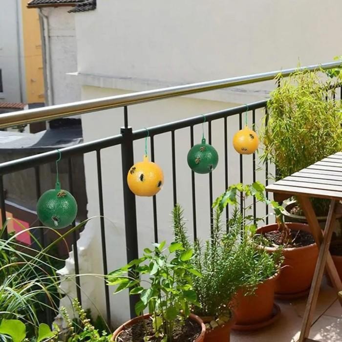 Promo Bulat Perangkap Lalat Buah(Yellow Trap Likat Kuning) Diskon