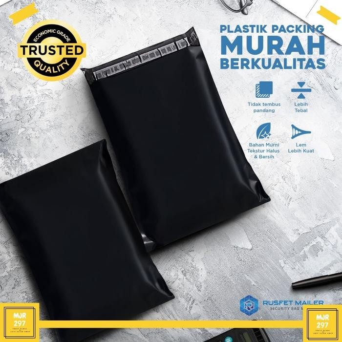 

AMPLOP PLASTIK POLYMAILER PACKING PACKAGING - RUSFET - 20 X 30 KODE 847