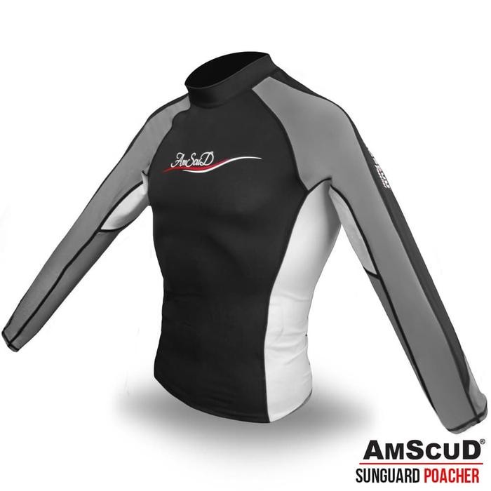 Berkualitas Sunguard Rashguard Long Amscud Poacher - Baju Selam Baju Snorkeling