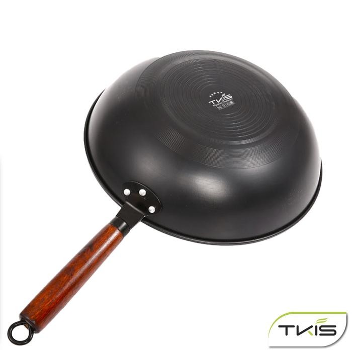 Tkis Panci Anti Lengket 32 Cm Nitrided Pan Wajan Nitriding Wok Pan Gratisongkir