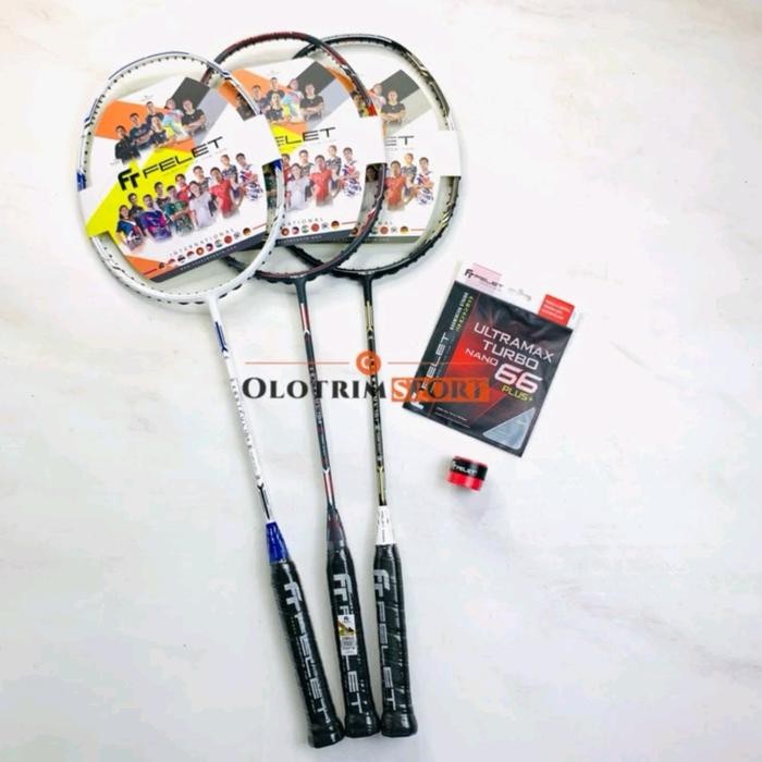 Raket Badminton Felet Baggaria A5 Zestful 10.1 10.2 10.3 Original Gratisongkir