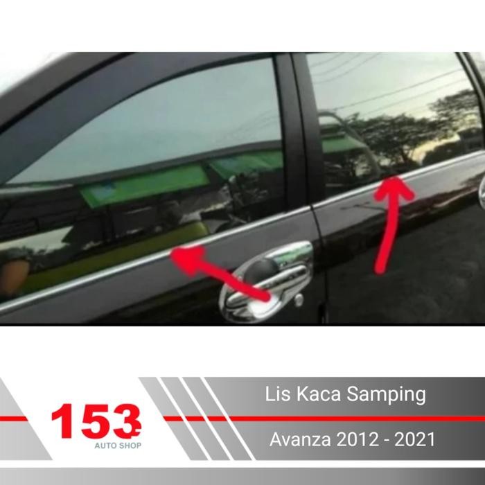 Lis Kaca Samping Avanza 2012 - 2021