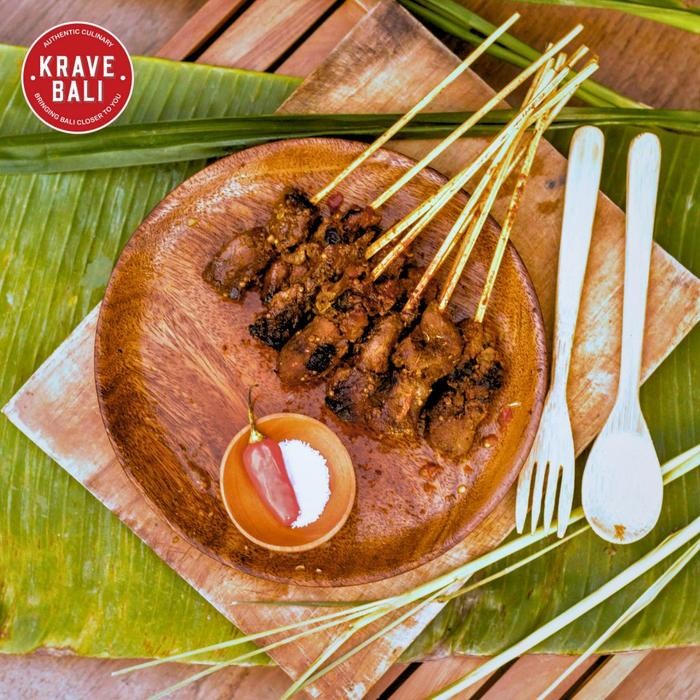 

SIAPKIRIM KRAVE BALI Sate Babi Bawah Pohon 180 Gram - Makanan Khas Bali Asli READY STOCK