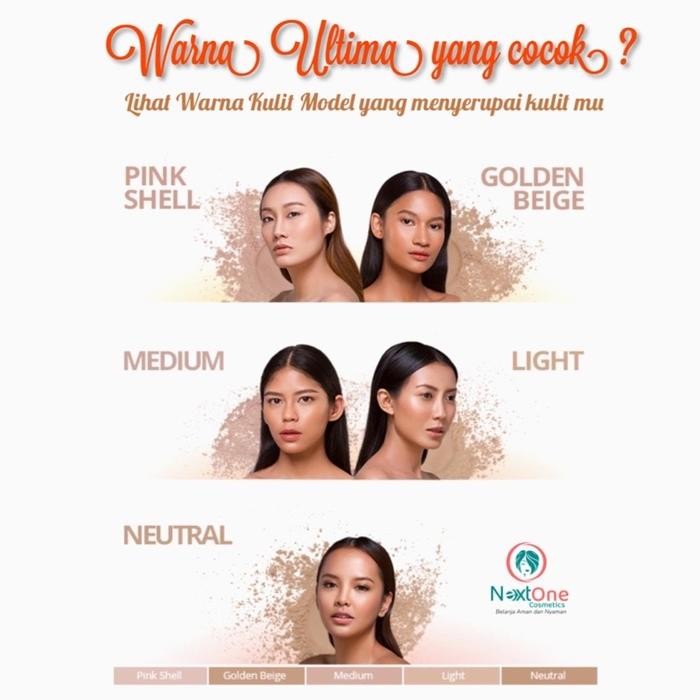 ULTIMA II DELICATE FACE POWDER ORIGINAL BPOM 24gr 43gr BEDAK TABUR translucent loose Wajah