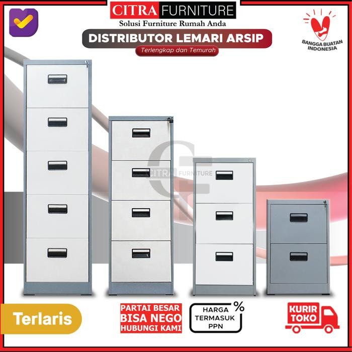 

NEW! FILLING CABINET 4 LACI DRAWER BESI 2 LACI 3 LACI 5 LACI KABINET