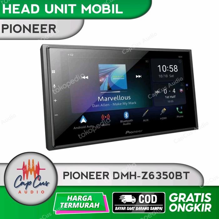 Ready Head Unit Pioneer Dmh-Z6350Bt Tape Double Din Dmh Z6350Bt / Z 6350 Bt Best Seller