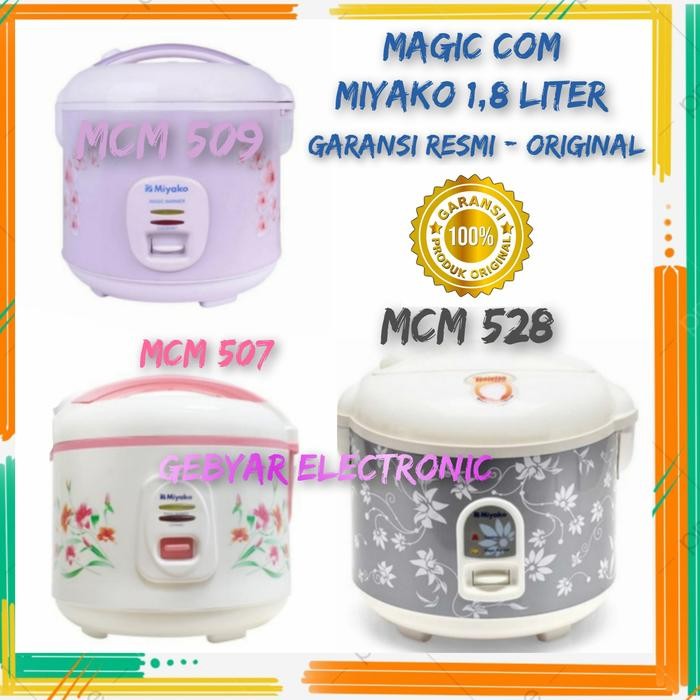 Magic Com Miyako 1,8 Liter 3In1 / Rice Cooker Miyako 1,8 Liter Gratisongkir