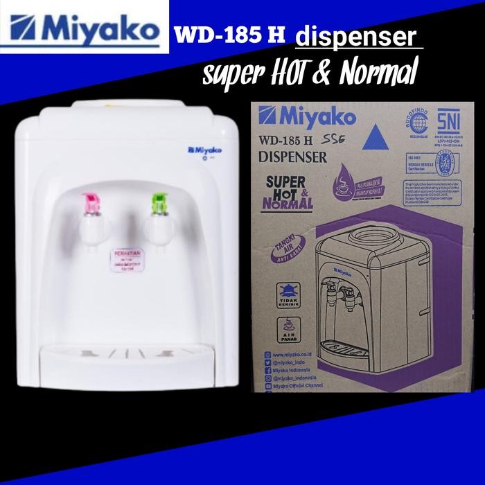 MIYAKO WD-185 dispenser Miyako super hot dan normal/ukuran kecil