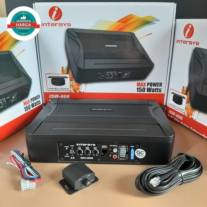 Promo Subwoofer Kolong Intersys 8 Inch Termurah