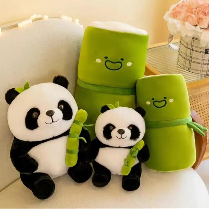 

Recommended Valentine Gift 2025 Boneka Panda Bambu China Import / Boneka Character