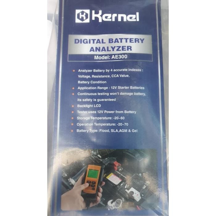 Hemat Battery Tester Digital Analizer Ae-300 12V