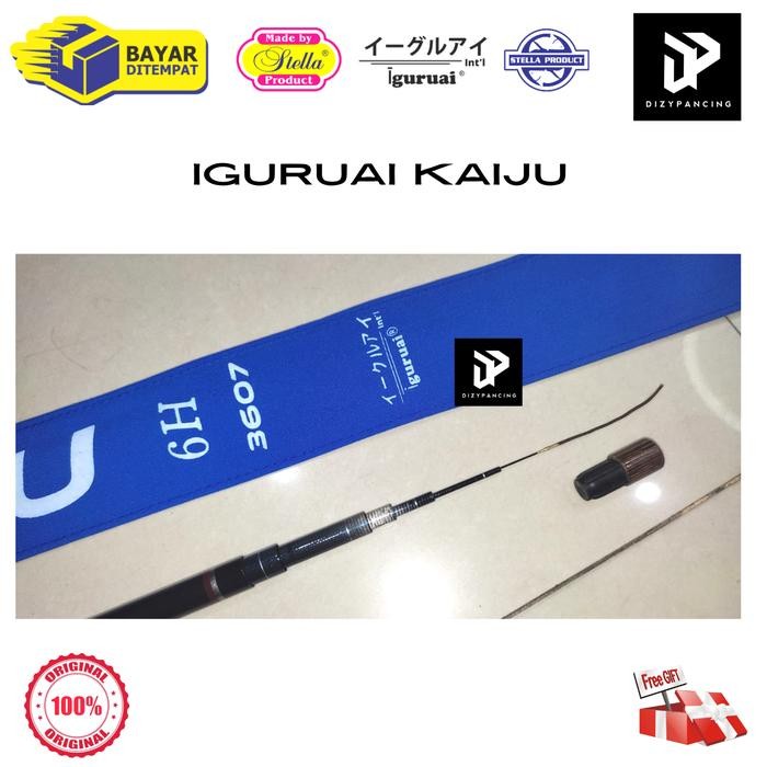 Joran Pancing Tegek Iguruai Kaiju 6H 360 450 540 7 section action hard