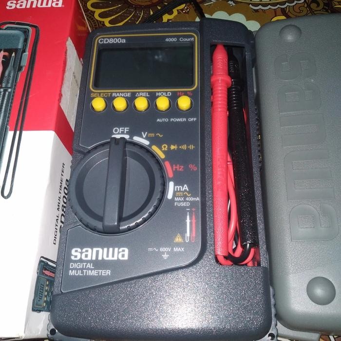 Paling Baik Sanwa Cd800A Multimeter Digital