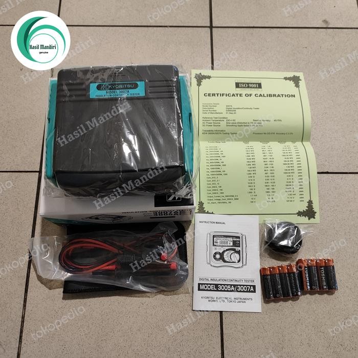 Limited Kyoritsu 3007A Digital Insulation Continuity Tester Megger Kyoritsu