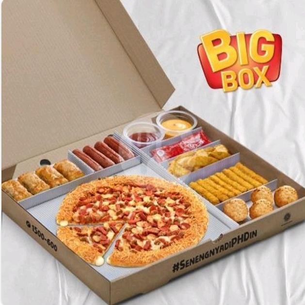 

Pizza BIG BOX / PHD Indonesia / Pizza Hut / Paket Berbagi