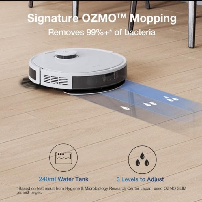 

Robot Sapu Pel Ecovacs Deebot N8 + Auto Empty Station / Vacuum Cleaner