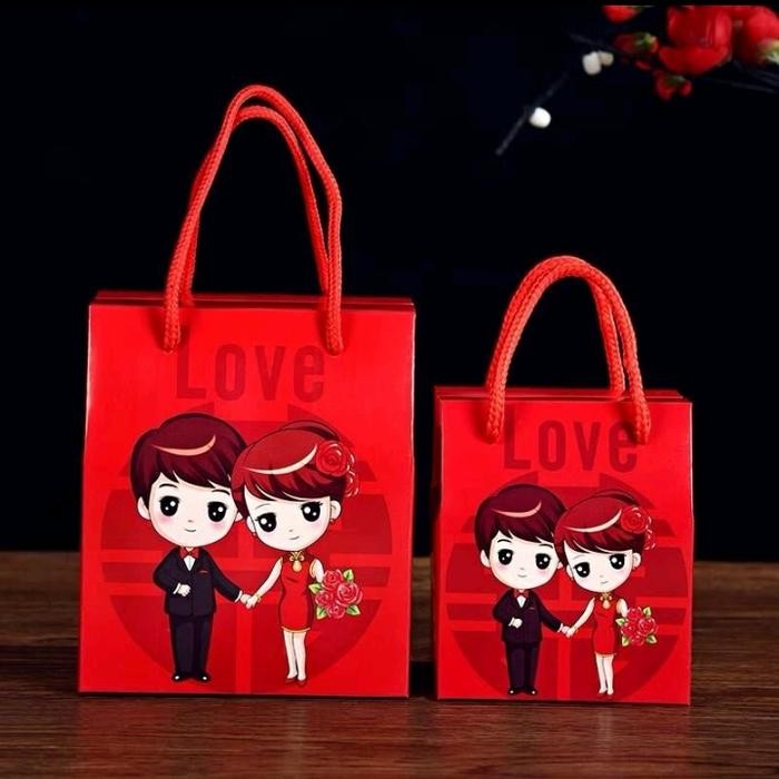 

Paperbag Wedding Tea Pay / Xuang Xi Sang Jit / Pernikahan / Hantaran