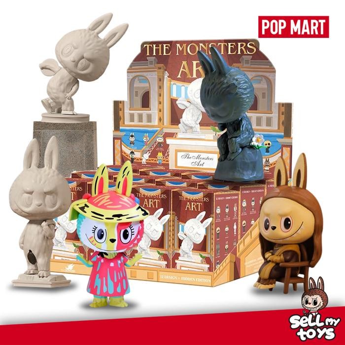 POP MART The Monsters Art Series Labubu Monalisa