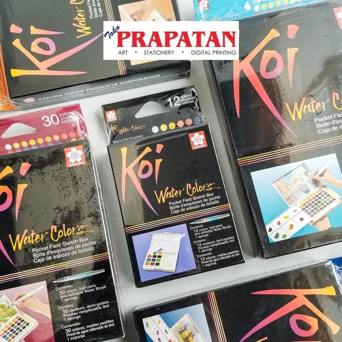 

Sakura Koi Watercolor Pocket Field Sketch Box 12/18/24/30/48