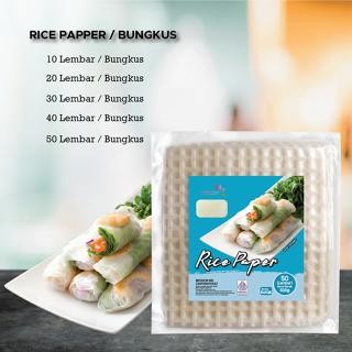 

Rice Paper Bulat 500gr/ 50 lembar/Banh Trang High Quality Rice Paper
